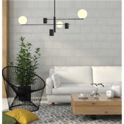 Luminaire Suspendu P693-6-BK